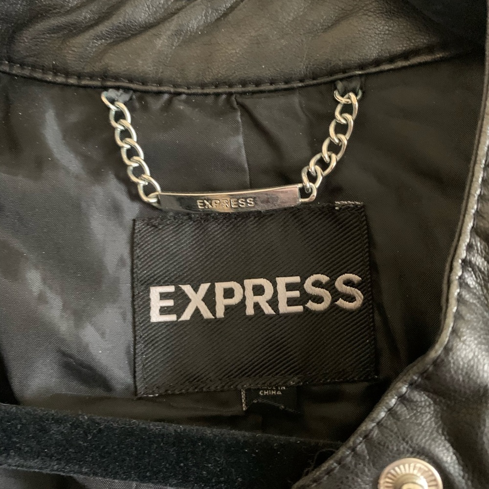 Express leather jacket - Picture 3 of 4
